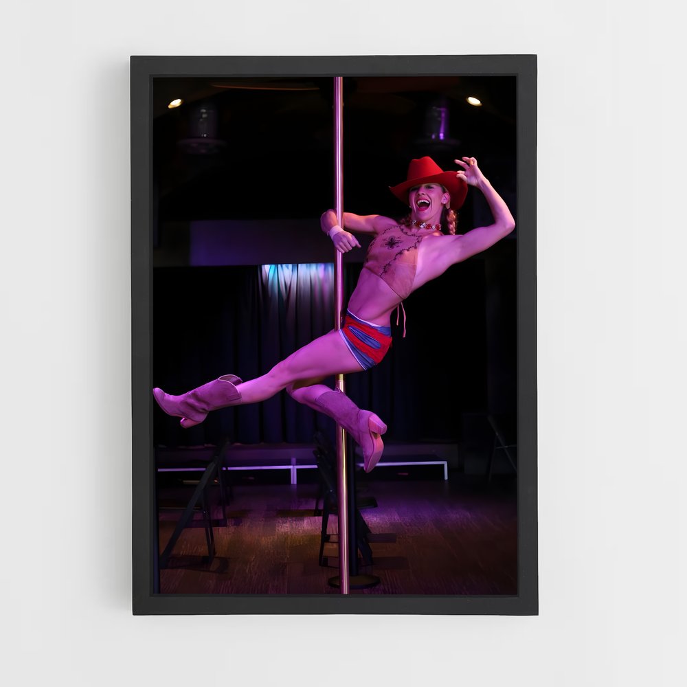 Poster Pole Dance Champion – affiche Danse (vue 2)